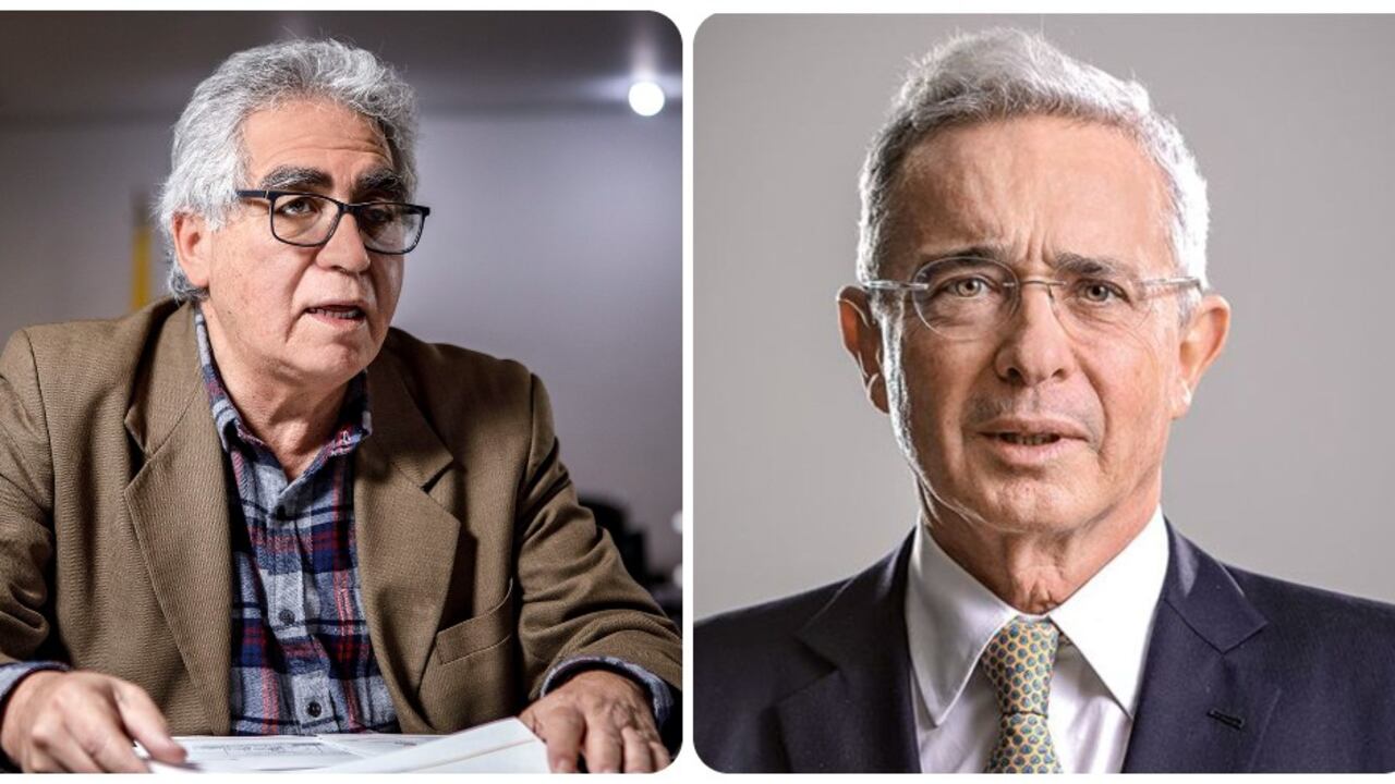 Augusto Rodríguez y Álvaro Uribe.