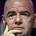 El presidente de la FIFA, Gianni Infantino, asiste a una conferencia de prensa en el Centro Nacional de Convenciones de Qatar (QNCC) en Doha el 19 de noviembre de 2022, antes del torneo de fútbol de la Copa Mundial de Qatar 2022. Infantino respondió a los críticos occidentales del historial de derechos humanos de Qatar en su conferencia de prensa inaugural de la Copa del Mundo el 19 de noviembre, criticando su "hipocresía".
GABRIEL BOYS / AFP