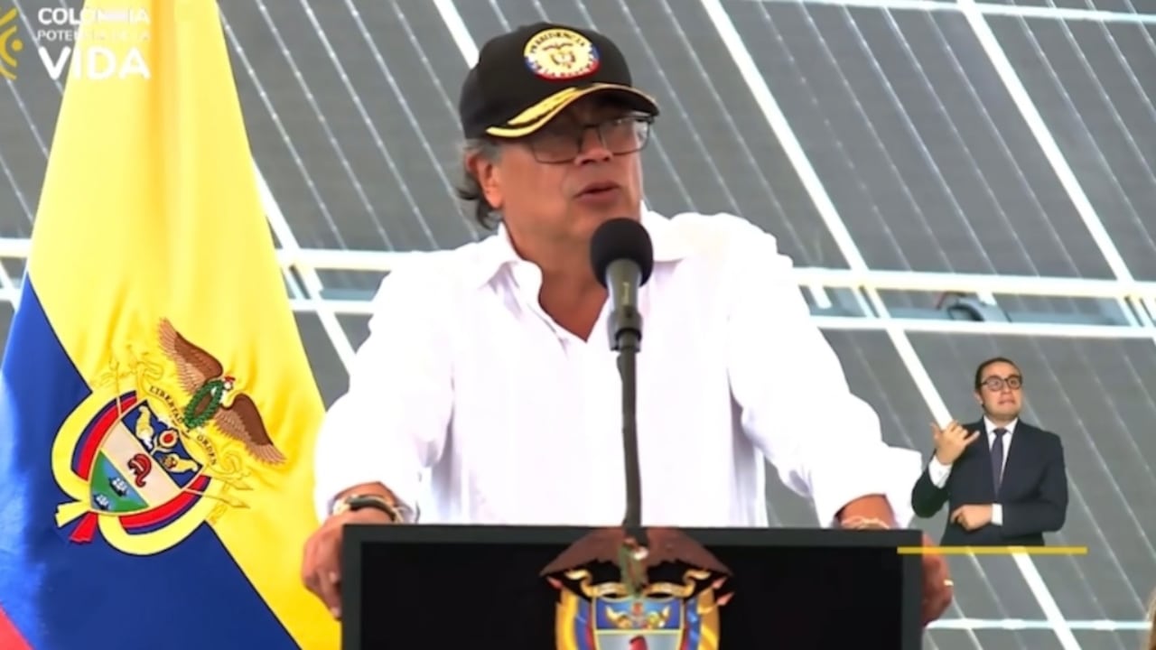 Gustavo Petro, presidente de Colombia.