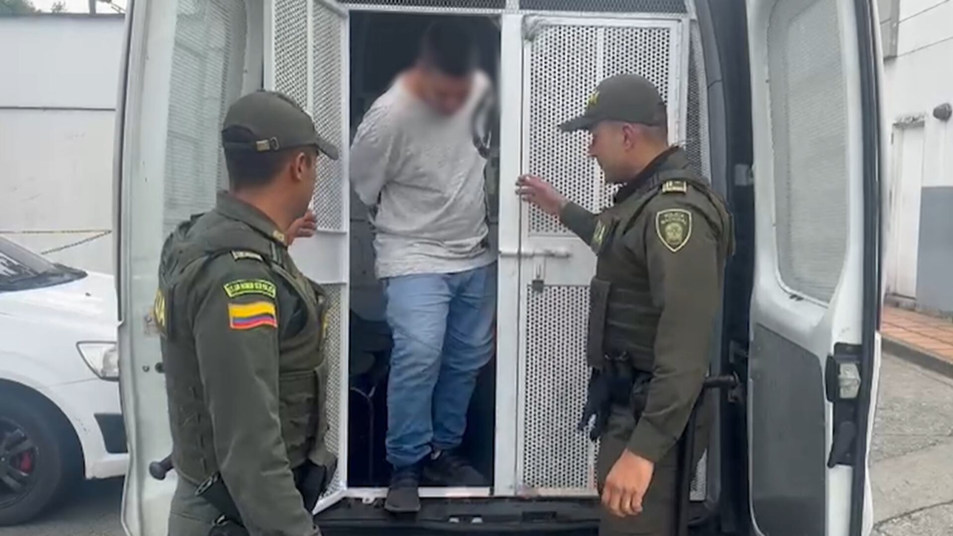 Policía detuvo a uno de los supuestos sicarios.