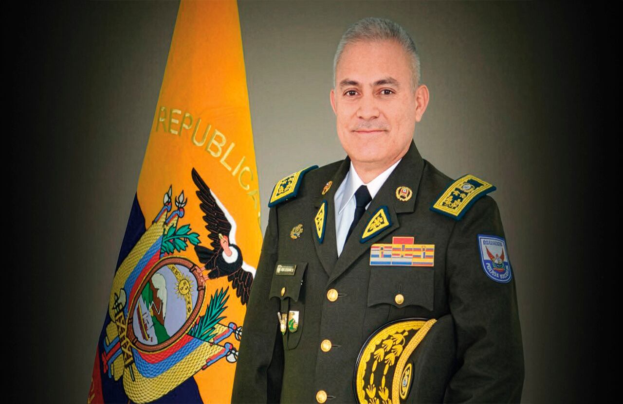 Fausto Salinas, ex comandante general de la Policía de Ecuador.