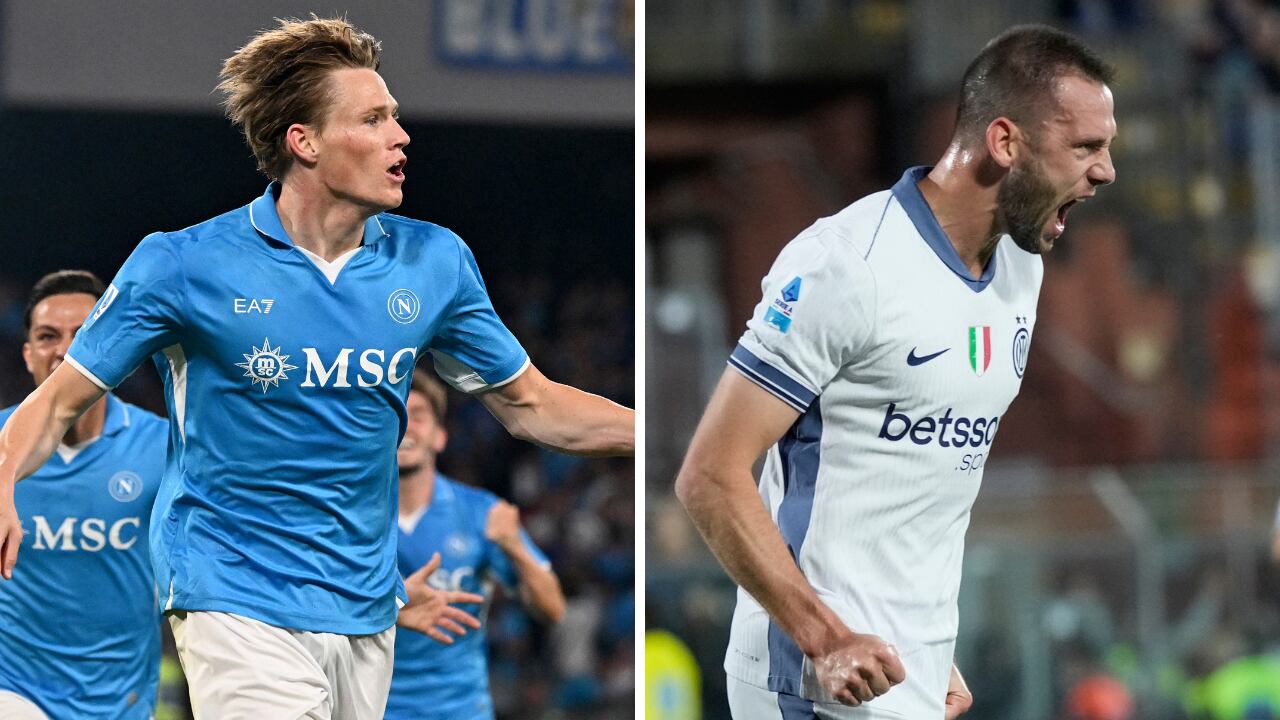 Entre Inter y Napoli definieron al campeón de la Serie A 2025.