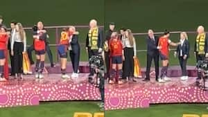 El video no conocido, hasta ahora, en donde se observan nuevos detalles del beso entre Luis Rubiales y Jenni Hermoso