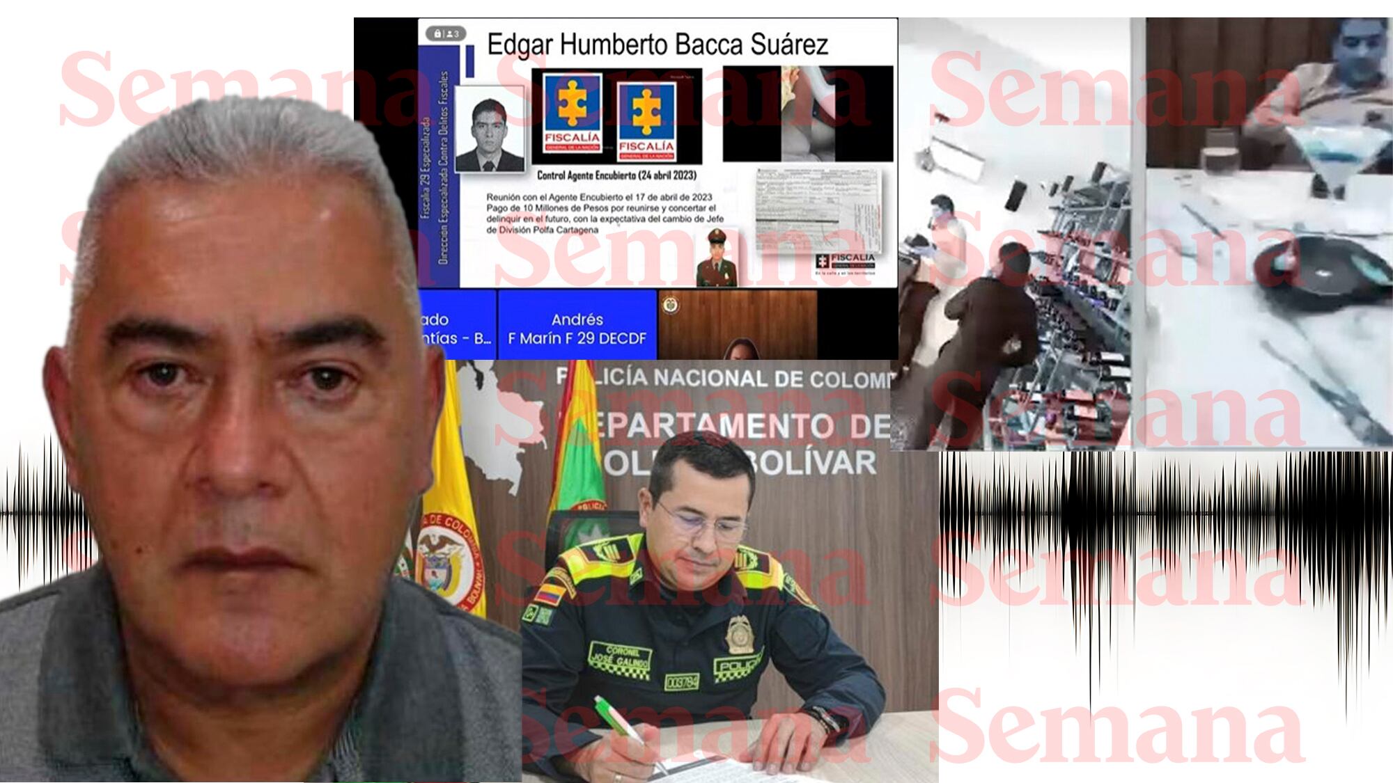 Papá Pitufo videos audio policia Edgar Humberto Bacca