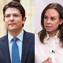 Jota Pe Hernández, Miguel Uribe Turbay y María Claudia Tarazona.