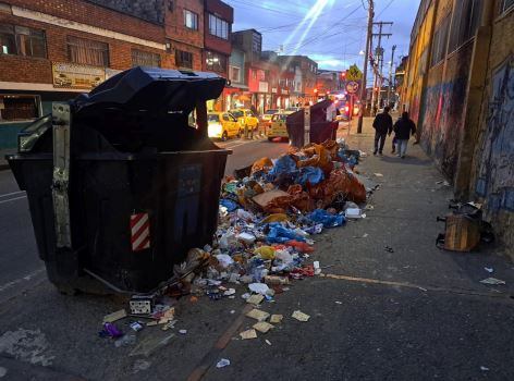 Desde el Concejo alertaron que hay decenas de puntos críticos de basuras en Bogotá