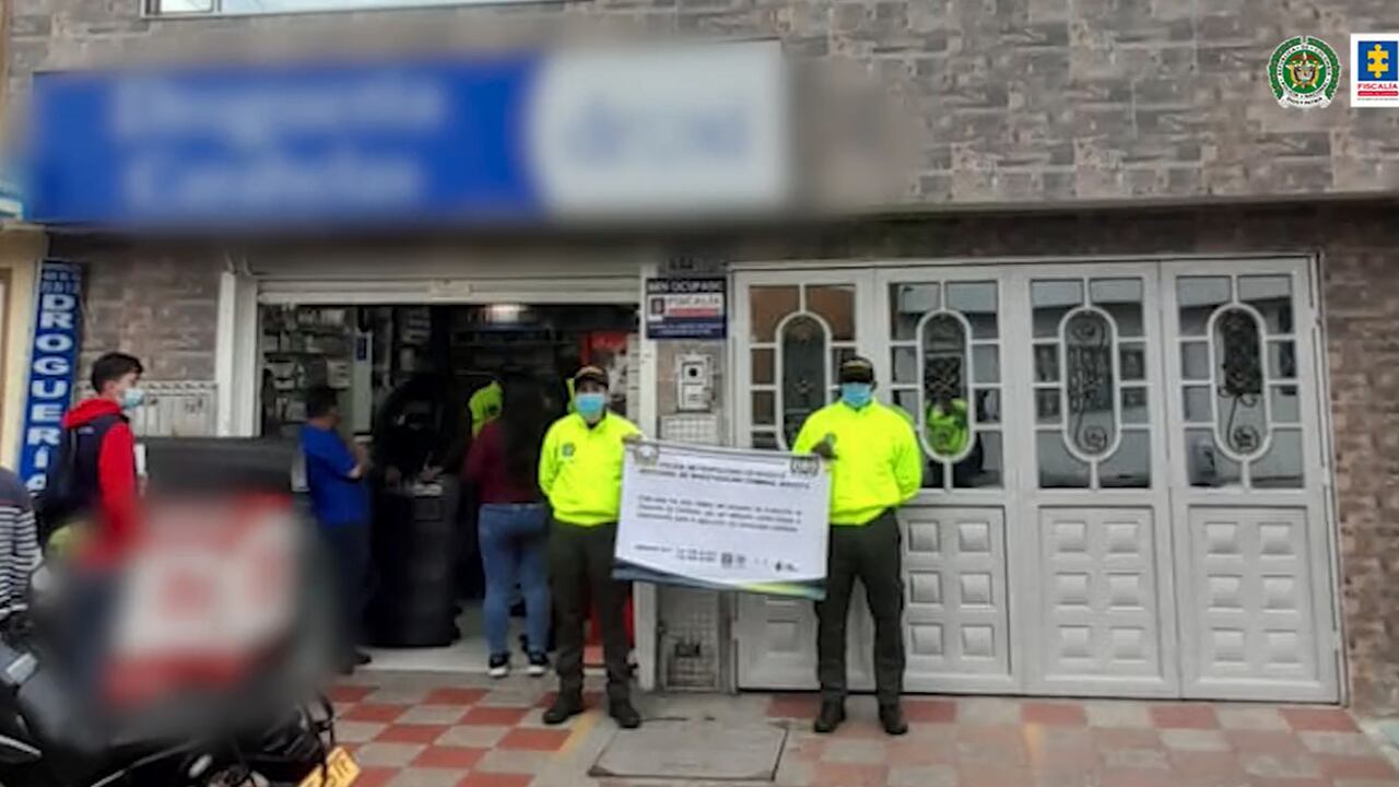 La banda delincuencial comercializaba los medicamentos especialmente en Bogotá.