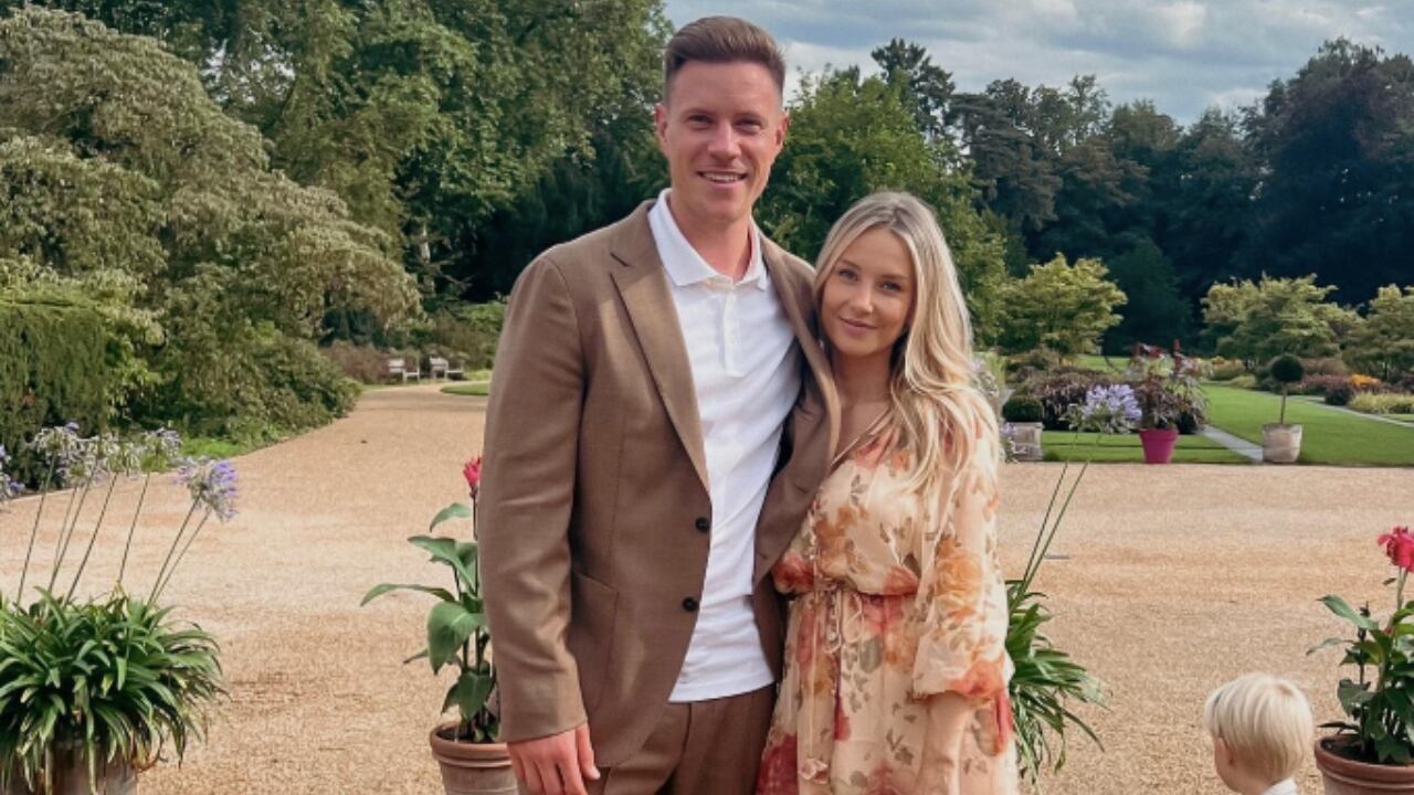 Ter Stegen y Daniela Jehle.