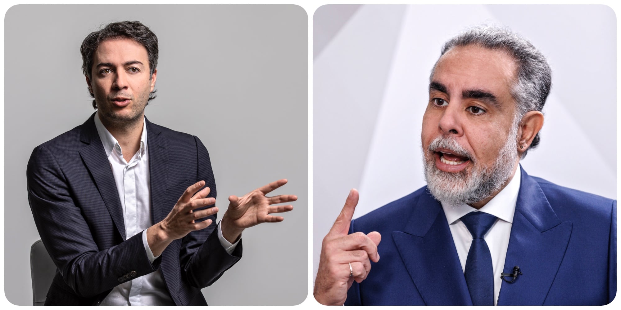 Daniel Quintero y Armando Benedetti