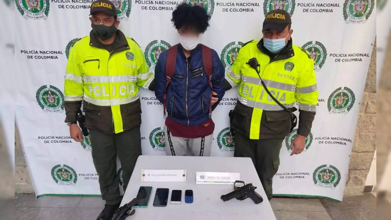Capturan a presunto atracador que protagonizó balacera en barrio Las Ferias