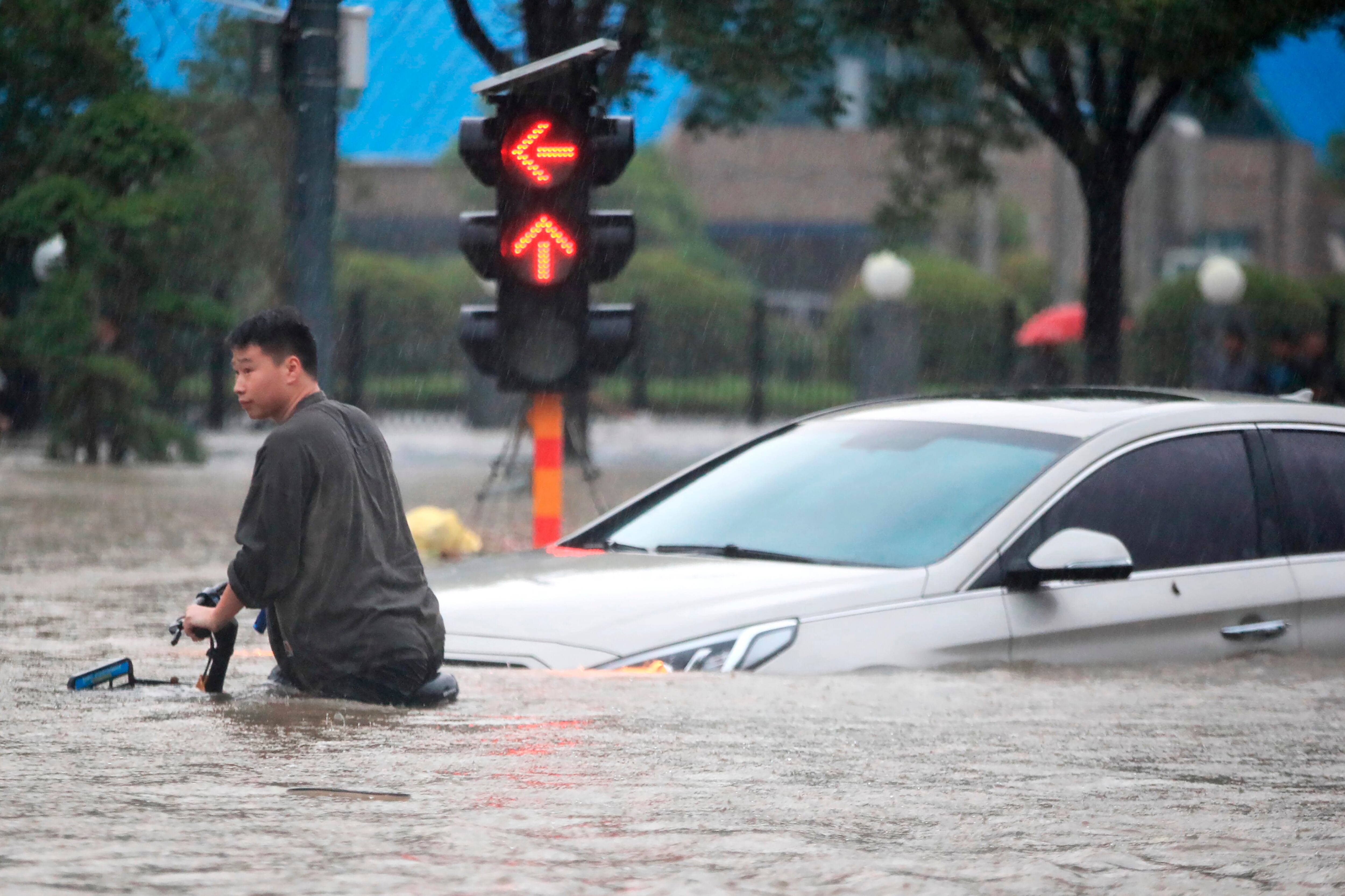 Lluvias en China