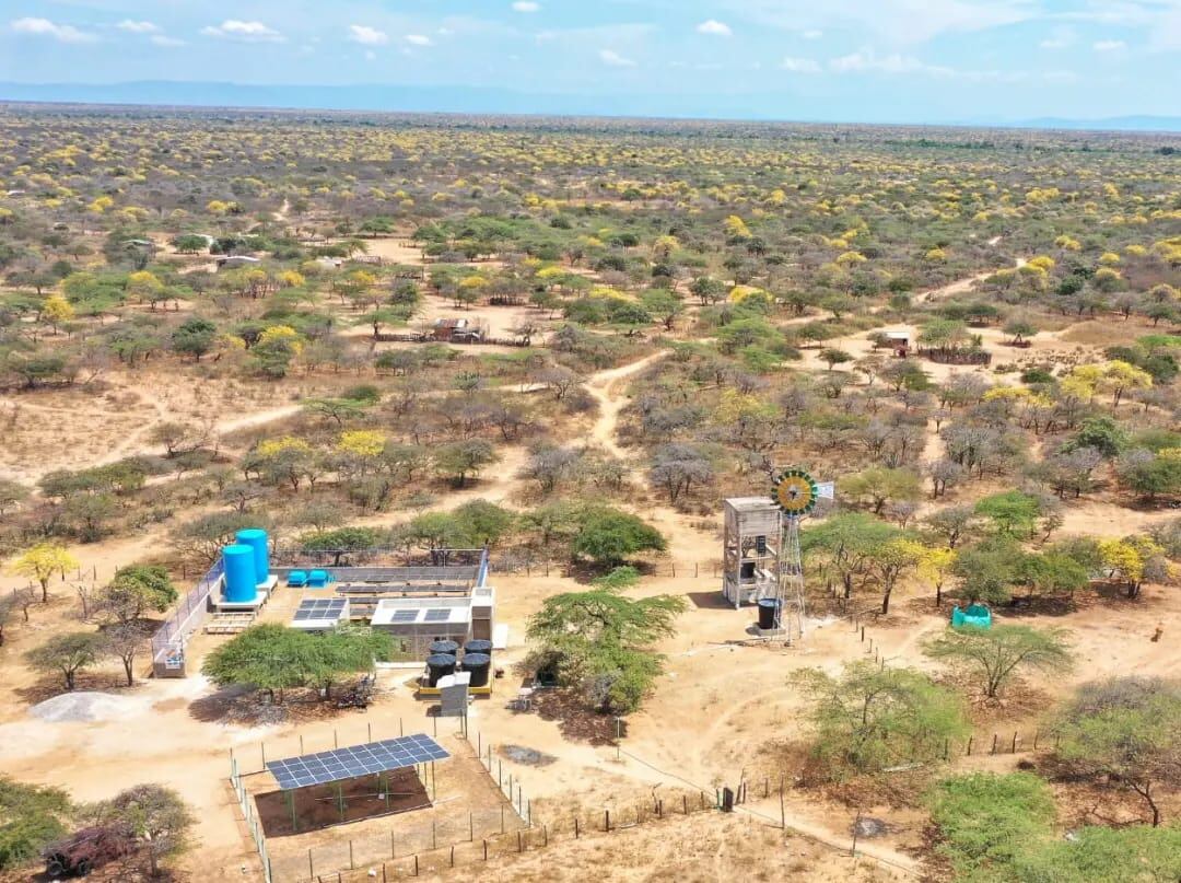La ministra de Vivienda, Catalina Velasco, visitó la pila pública en Sichichón, La Guajira