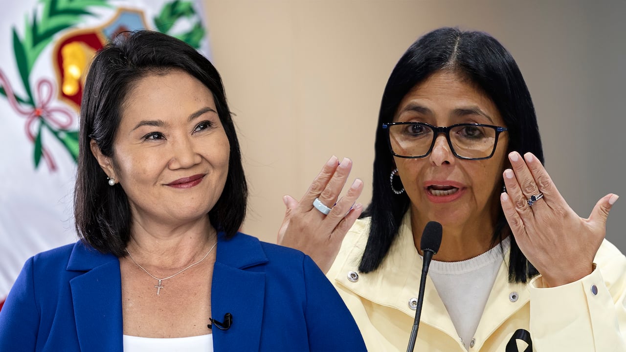 “Venezuela aprovecha también la ocasión para felicitar al pueblo del Perú por la toma de posesión de su presidenta electa, Keiko Fujimori”, se lee en un comunicado del gobierno de Delcy Rodríguez.