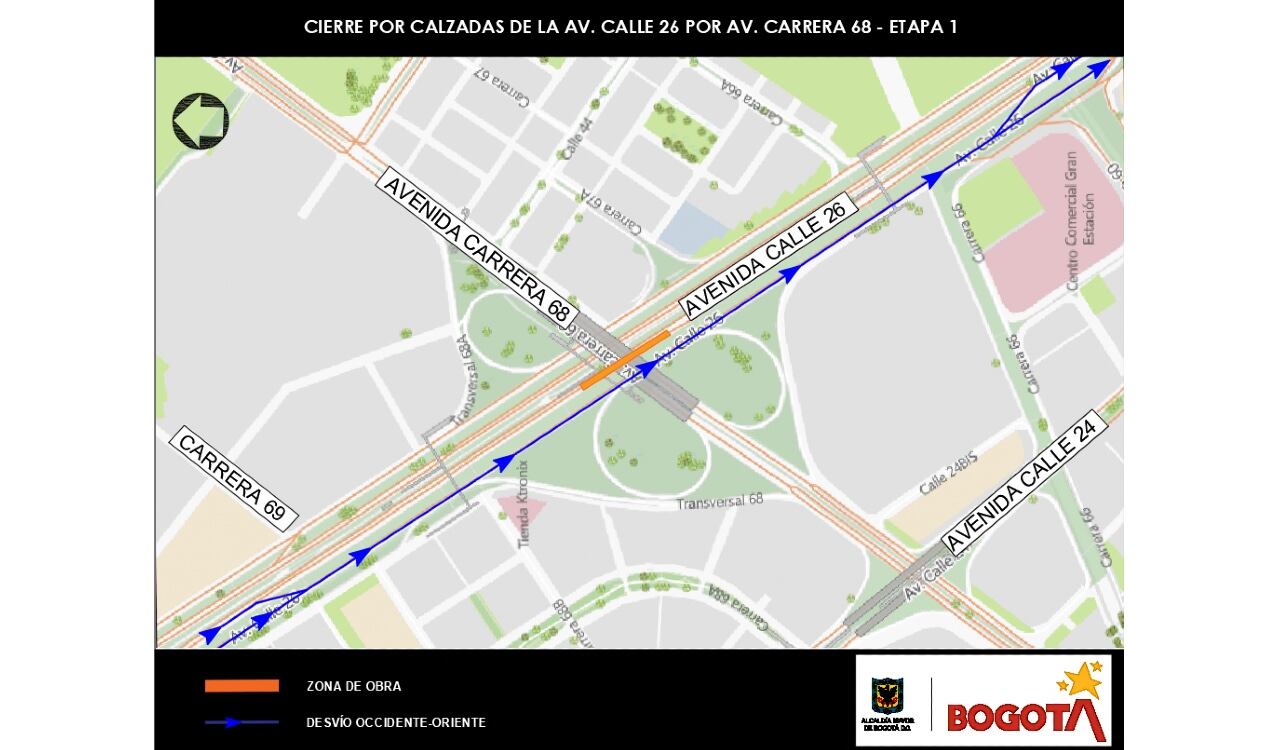 Así será el cierre de la etapa 1