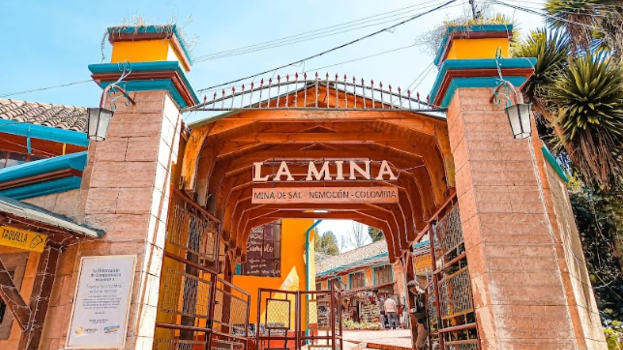 Entrada a la Mina de Sal de Nemocón