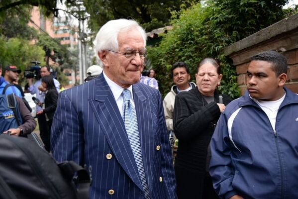 El exalcalde de Bogotá Jaime Castro.