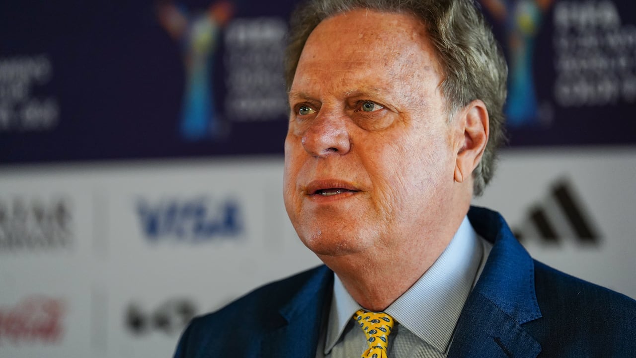 Ramón Jesurún, presidente de la Federación Colombiana de Fútbol.