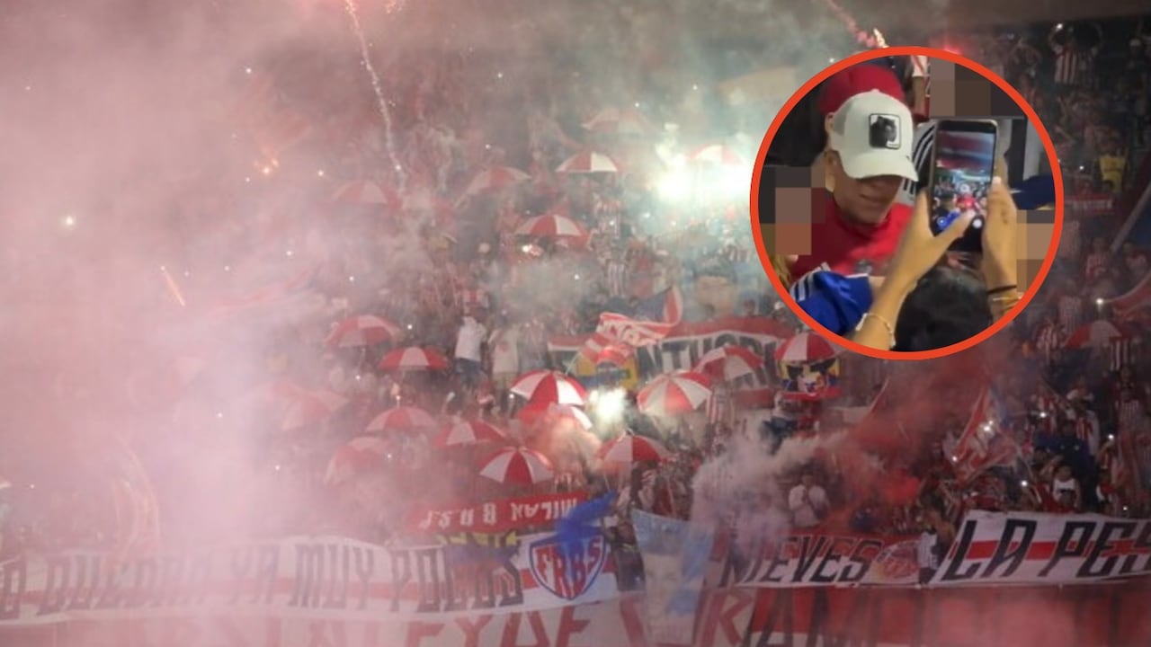Video pilló a jugador del Pereira cantando arengas del Junior contra América.