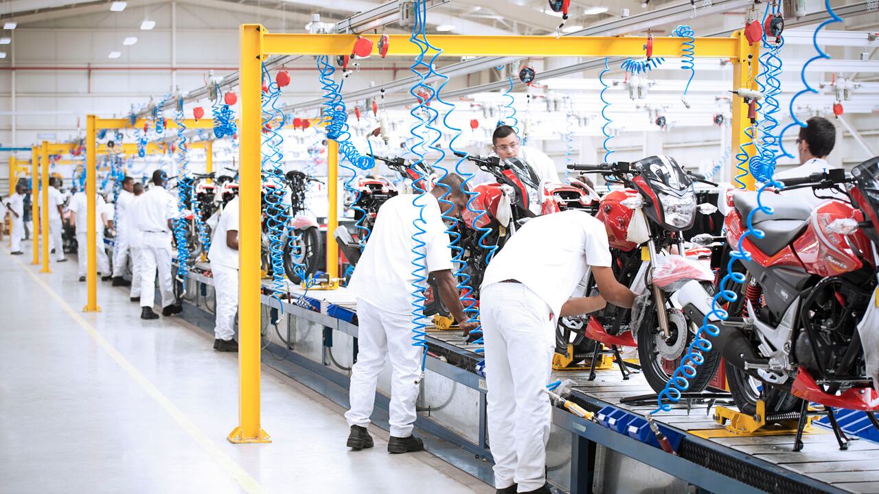 La planta de Villa Rica tiene una capacidad de producción de 80.000 motocicletas al año.