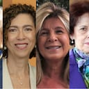 María Eugenia Rey Renjifo, presidenta Grupo Evolution; María José Ramírez; CEO de LarrainVial Colombia; Claudia de Francisco, CEO de SEC Newgate Colombia y Emilssen González de Cancino; decana de la Facultad de Derecho de la Universidad del Externado.