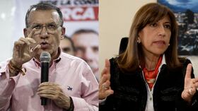 Roy Barreras y Martha Lucía Zamora.
