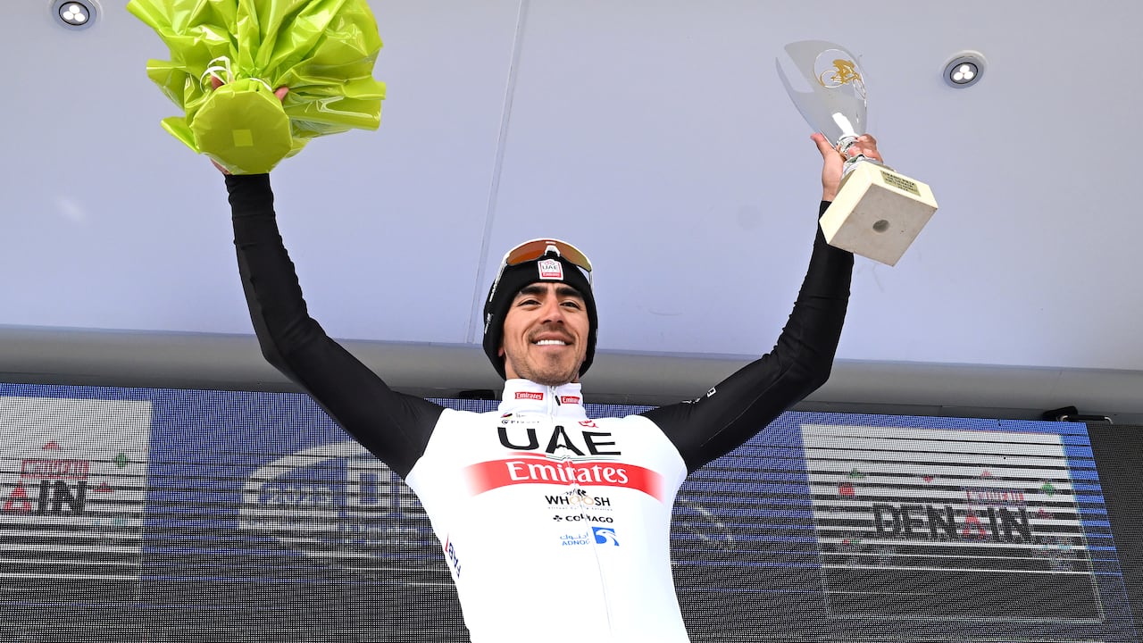 Sebastián Molano ya había conseguido una etapa en el tour de Emiratos Árabes.