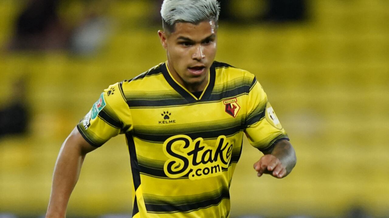 Juan Camilo Hernández, futbolista del Watford