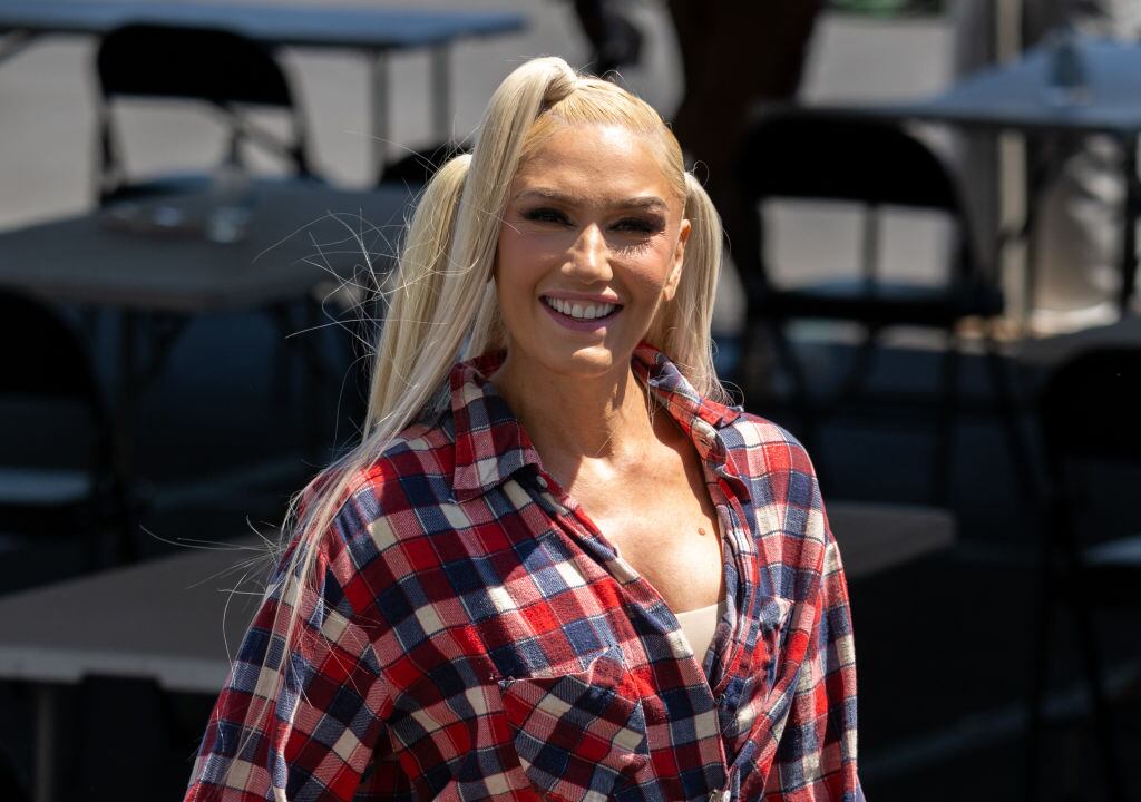 Gwen Stefani en "Jimmy Kimmel Live".   Foto: RB/Bauer-Griffin/GC Images.