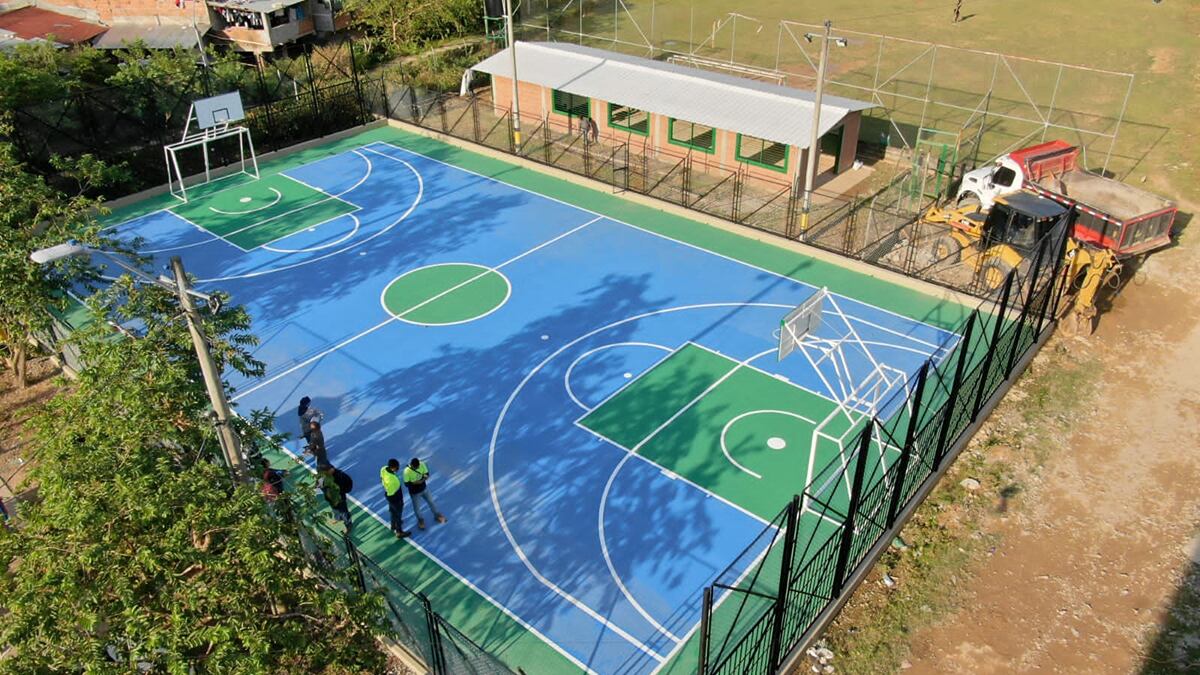 Cancha y caseta comunal Galán - Segovia