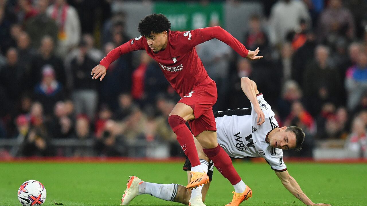 Luis Díaz disputó 66' en su segundo partido como titular en Liverpool tras la lesión.