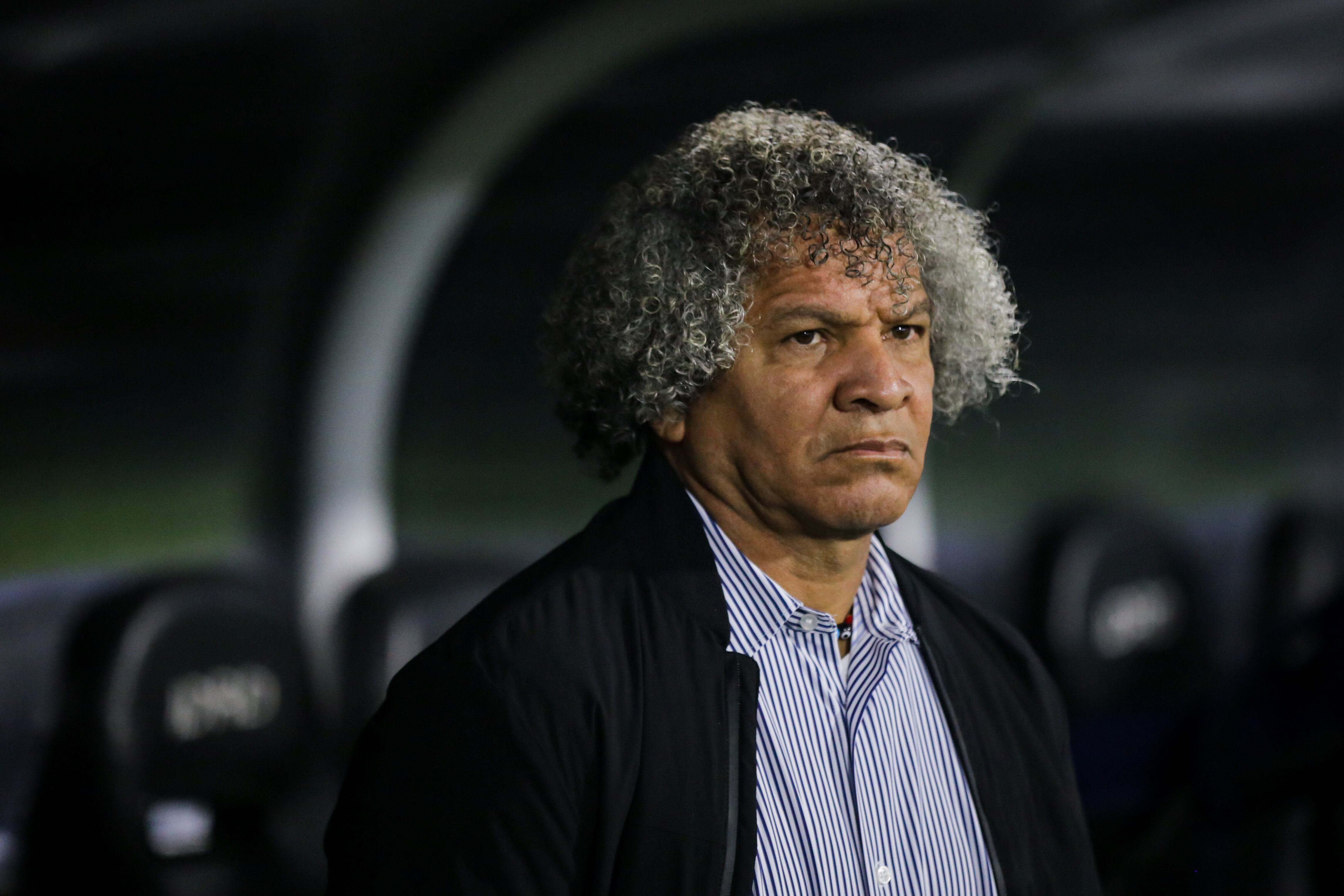 Bogotá. 03 de Junio del 2023. Millonarios FC enfrenta al America de Cali en juego válido por la fecha número cuatro de cuadrangulares de la liga BetPlay I en el estadio Nemesio Camacho el Campín.  En la foto: Alberto Gamero, entrenador de Millonarios FC. (Colprensa - Mariano Vimos)