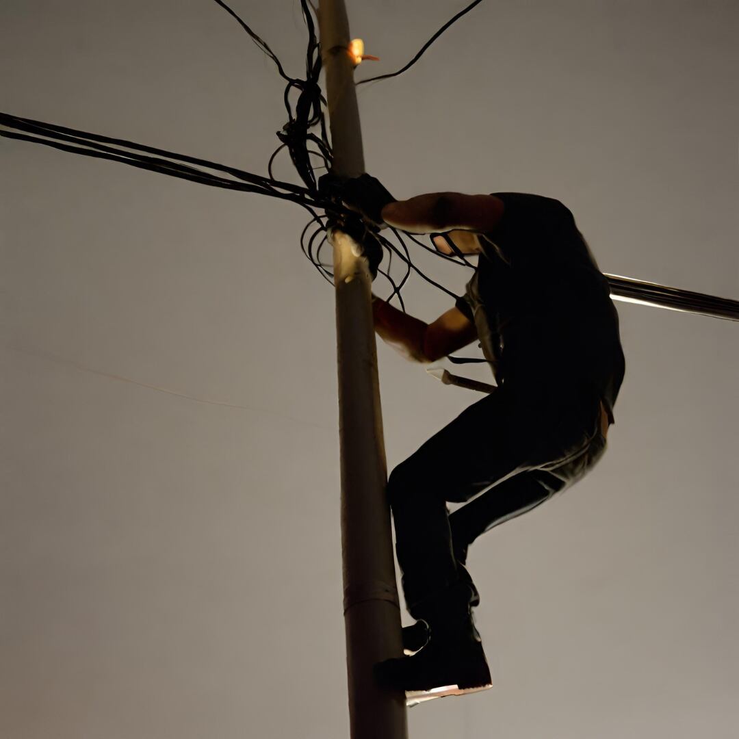 Bandas organizadas se están robando los cables de cobre y fibra óptica de Internet de ETB