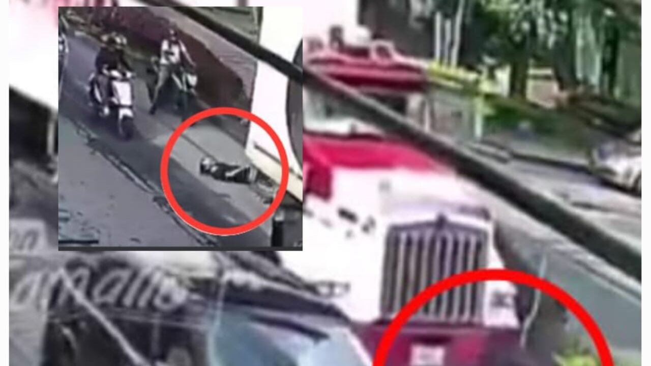 El hecho se registró en la calle 60 entre carreras sexta y séptima, en un sector conocido como la Milla de Oro.