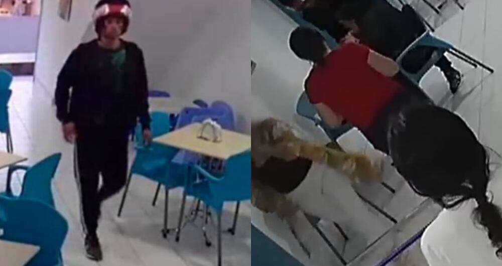 Monja fue víctima de un atraco en un establecimiento comercial de Bello, Antioquia.
