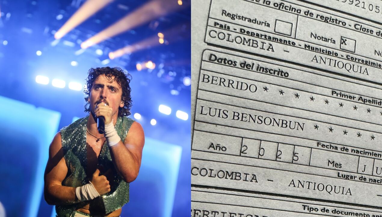 Una familia de Chigorodó Antioquia nombró a su primogénito igual que el cantante estadounidense Benson Boone