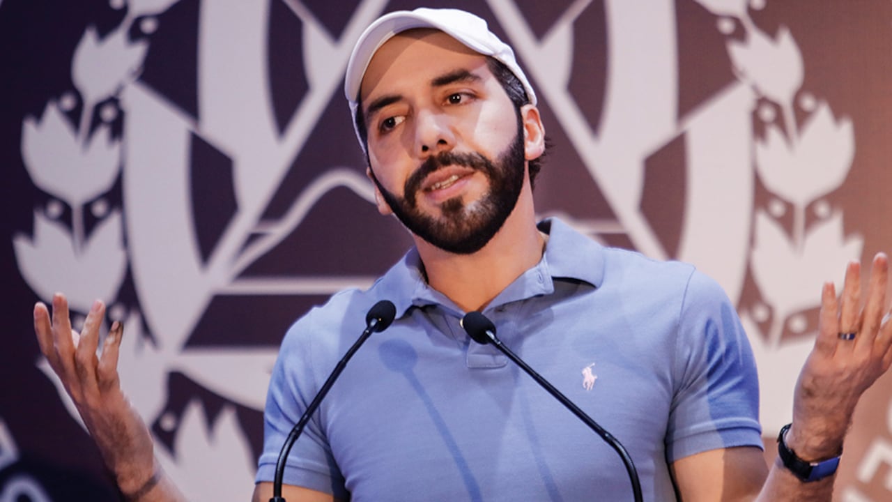Nayib Bukele, presidente de El Salvador.