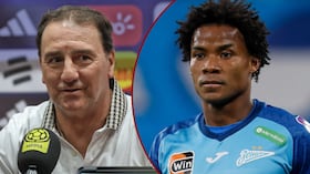 Néstor Lorenzo volvió a descartar a Wilmar Barrios para la Selección Colombia.