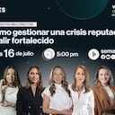 Mujeres líderes del Círculo de Mujeres hablan sobre 'Cómo gestionar una crisis reputacional y salir fortalecido'.