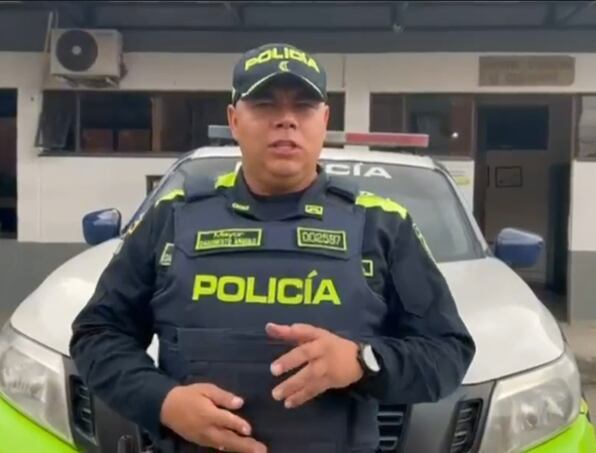 Mayor Dagoberto Angulo, comandante de la Estación de Policía de Fontibón