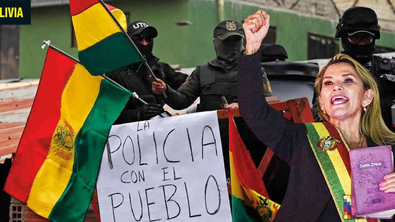 La conservadora Jeanine Áñez se posesionó como presidenta interina de Bolivia, después de que los militares le ‘sugirieron’ a Evo Morales renunciar ante las masivas protestas contra su cuarta reelección. Evo voló a México, en donde su homólogo le dio asilo.