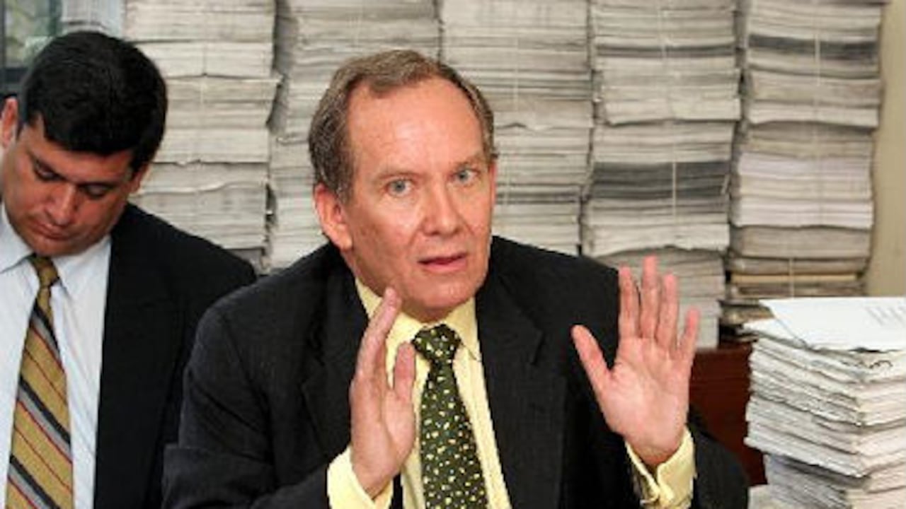 Reginaldo Bray en una audiencia a mediados de 2006