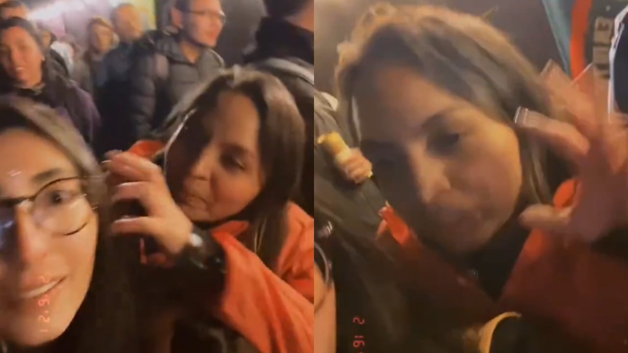 Esta fue la mujer que agredió verbalmente a otra ciudadana durante el Festival Cordillera.