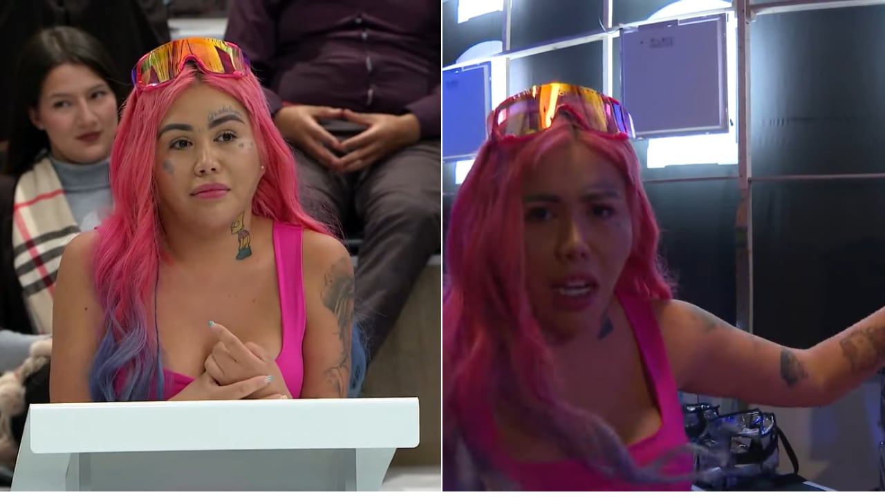 Yina Calderón, notablemente molesta, abandonó la grabación del programa 'Hablando Claro'.