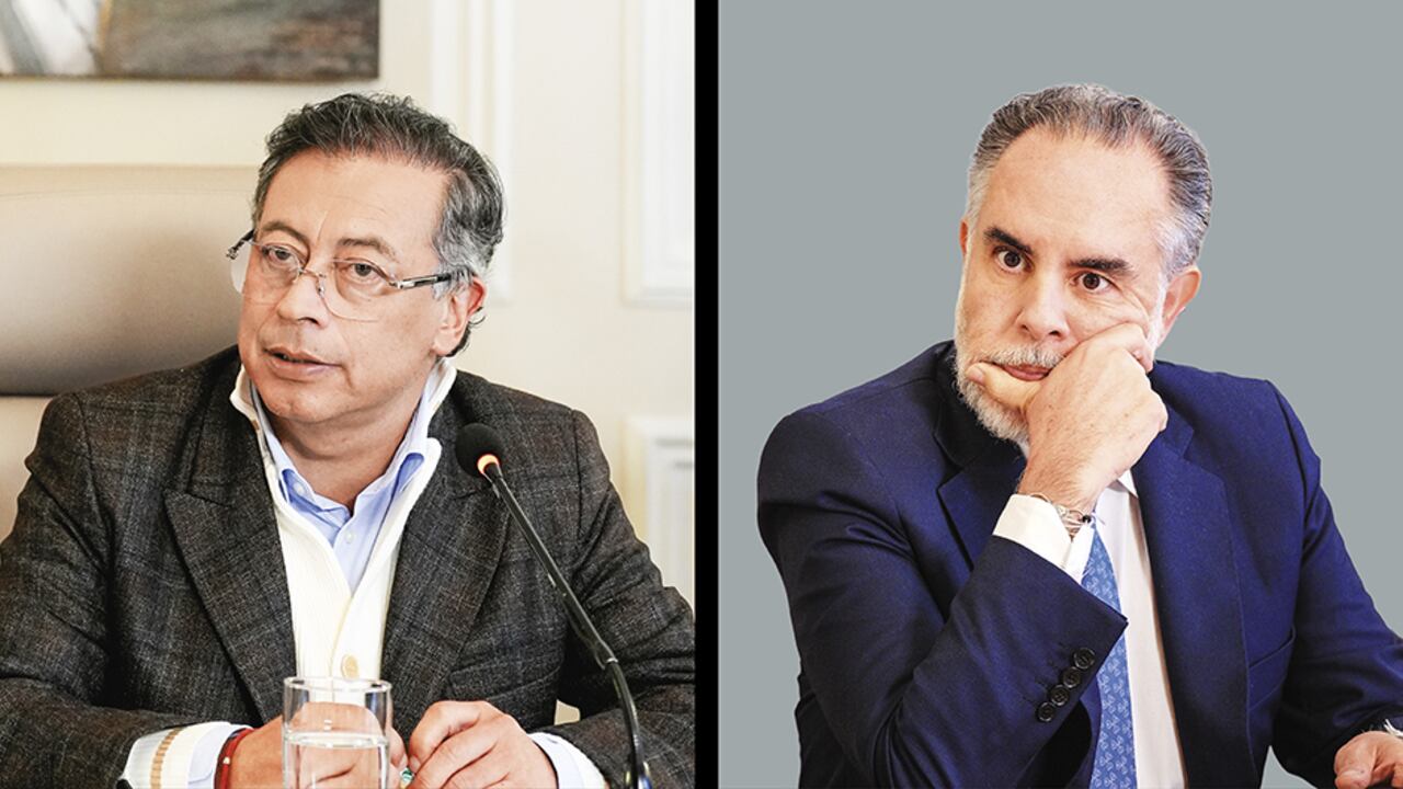 Gustavo Petro y Armando Benedetti.