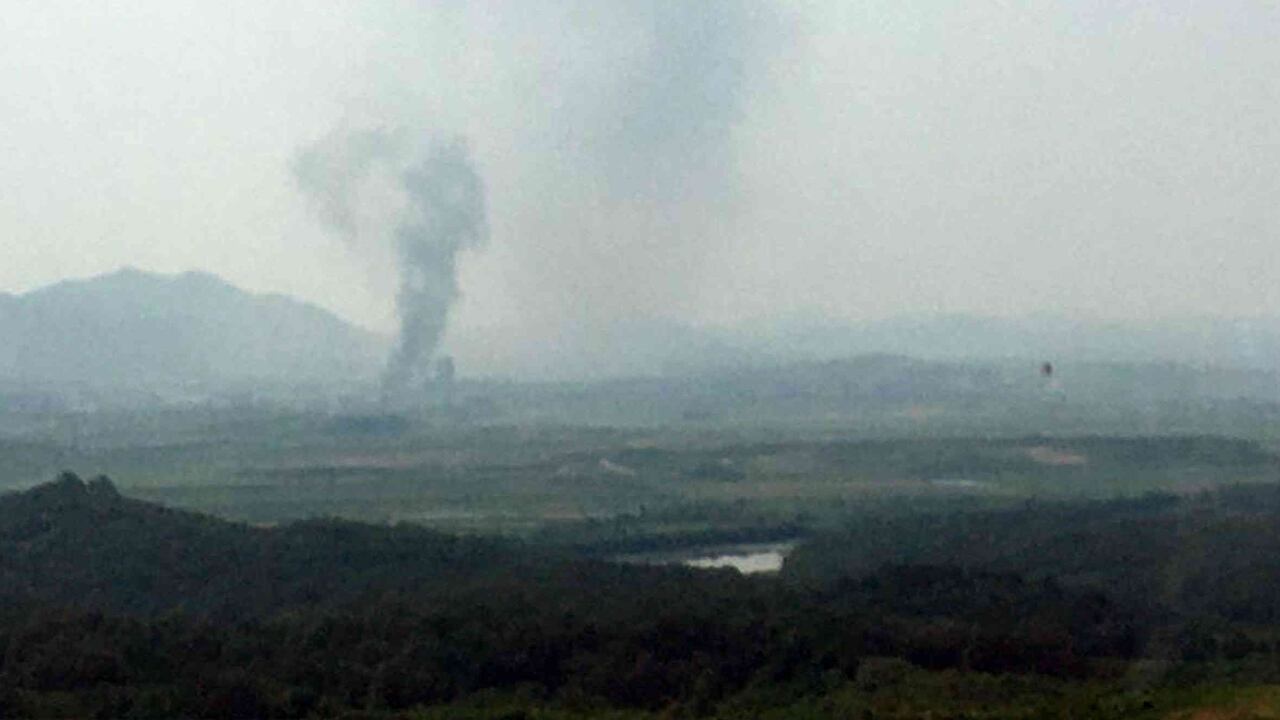 Corea del Norte hace estallar la oficina de relaciones con el Sur/Foto: AFP