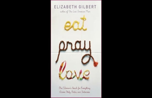 Eat, pray, love. De Elizabeth Gillbert. Cuesta: 10,99 dólares. 
