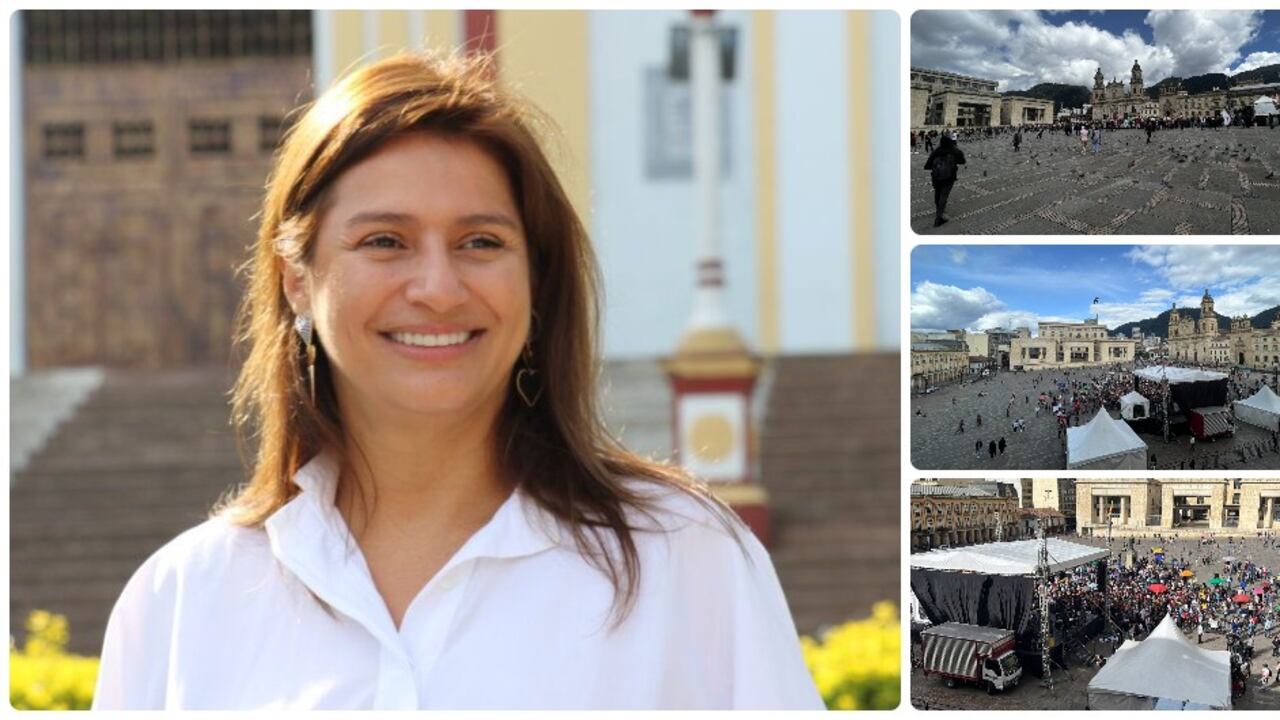 La senadora Paola Holguín critica las marchas de respaldo a Gustavo Petro.