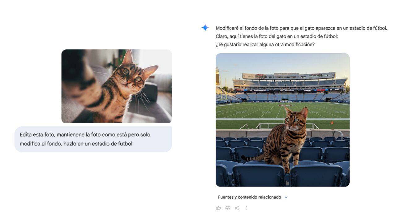 Editar fotos en Gemini