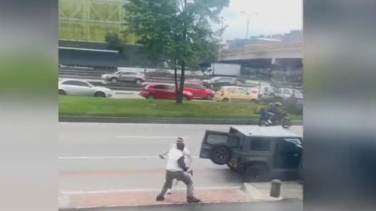 El video de los hechos fue publicado por la cuenta @ColombiaOscura