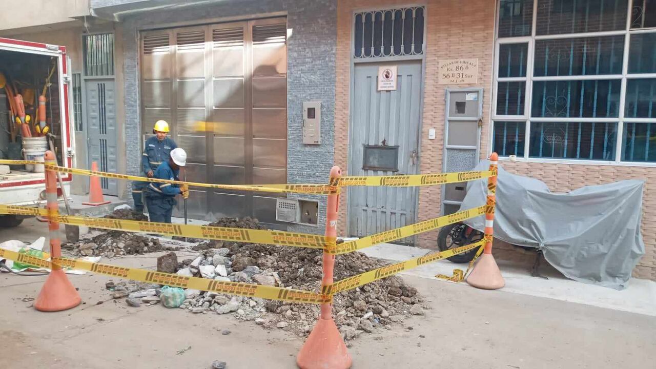 Fábrica de rellenas en Bosa, en Bogotá, tenía una conexión fraudulenta de gas. Los responsables fueron denunciados ante la Fiscalía.